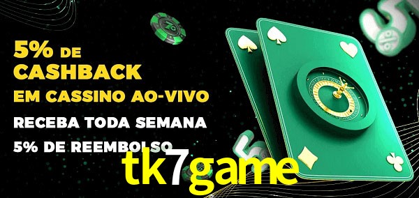 Promoções do cassino ao Vivo tk7game